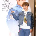 三代目JSB NAOTO、ジーユーとのコラボ商品発表会に登場！