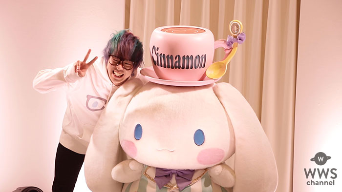 【動画】スカイピース・☆イニ☆（じん）がサンリオのシナモロールとコラボ！