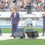 稲垣、香取、草彅ら「新しい地図」、パラ駅伝閉会式で17,500人を前にスペシャルライブ開催！