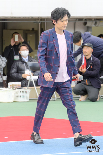 稲垣、香取、草彅ら「新しい地図」、パラ駅伝閉会式で17,500人を前にスペシャルライブ開催！