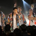 TRUMPがCALDERA SONIC(カルデラソニック)のオープニングアクトに登場！有名CMソング熱唱で会場を掻き立てる！