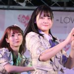 =LOVEが、カミナリまなぶに渾身のツッコミを炸裂!『探せ ダイヤモンドリリー』リリース記念イベントを開催!