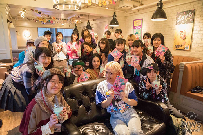 RYUCHELL、デビューアルバム「SUPER CANDY BOY」 ファンとのリリースパーティーで感激の涙 ！ウェンディーズ・ファーストキッチン原宿竹下通り店でアートワーク展初日に開催！