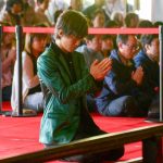 新浜レオンが令和元年デビューに向けて成田山新勝寺でご祈祷&歌唱イベント開催！