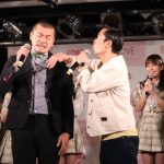 =LOVEが、カミナリまなぶに渾身のツッコミを炸裂!『探せ ダイヤモンドリリー』リリース記念イベントを開催!