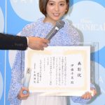 伊藤千晃が「ベストシャボニスト」を受賞！「石鹸の香りで幸せになってほしい」