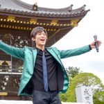 新浜レオンが令和元年デビューに向けて成田山新勝寺でご祈祷&歌唱イベント開催！