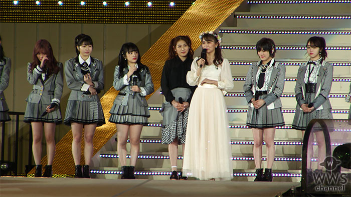 AKB48・小嶋真子の卒業セレモニーが開催！西野未姫の登場で「三銃士」再集結！！