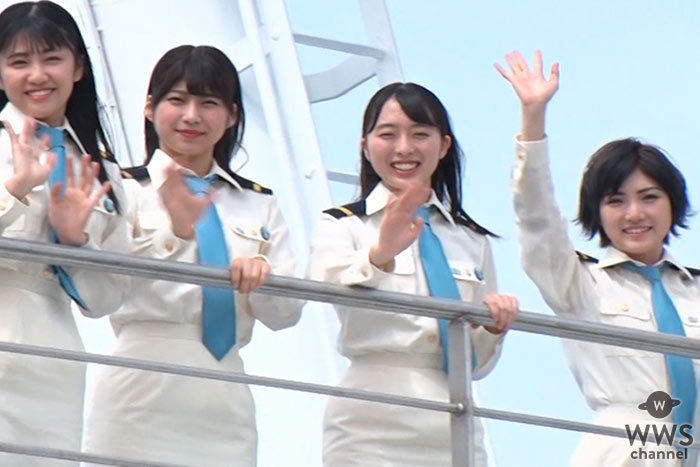 【動画】 STU48船上劇場「STU48号」出航式でキャプテン・岡田奈々が思いを語る！