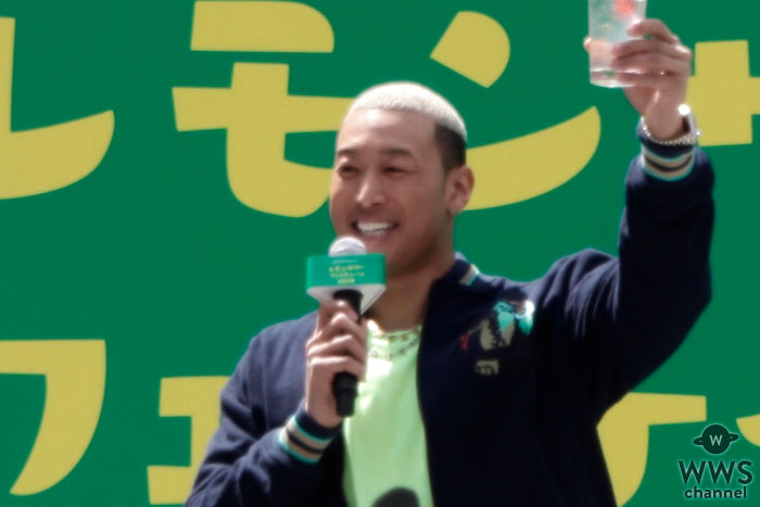 【動画】 GENERATIONS・関口メンディーがレモンサワーフェスに登場！「事務所で飲み交わす時もいつも レモンサワーで」