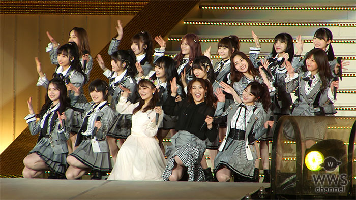 【動画】小嶋真子、卒業セレモニーで「てんとうむChu!」再集結！『清純タイアド』を7人で披露！！