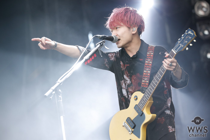 【ライブレポート】感覚ピエロが3日目のLOTUS STAGEにトップバッターで登場！ 朝一から煽りまくりステージングで大熱狂！！＜JAPAN JAM 2019＞