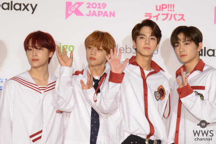 THE BOYZ（ザボーイズ）が、「M COUNTDOWN」出演前のレッドカーペットに登場！＜KCON 2019 JAPAN＞