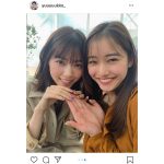 新木優子、西野七瀬の“お手”ショットに「天使と天使」「神写真ですねこれは」と歓喜の声！