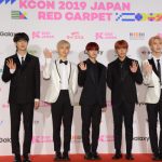 ABSIXが「M COUNTDOWN」出演前のレッドカーペットに登場！＜KCON 2019 JAPAN＞
