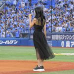 E-girls / Happiness・川本璃が国歌独唱で美声を届ける！