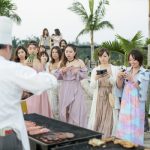 島袋聖南、黒木ひかりらが沖縄のナイトプールで“令和初”の夏を先取り！