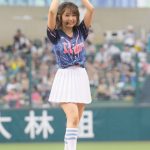 SKE48・惣田紗莉渚、3年ぶりの始球式でツーバン!「大暴投にならなくてよかった」