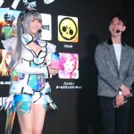 えなこ、特製の“Galaxy”コスチュームでPRイベントに登場！