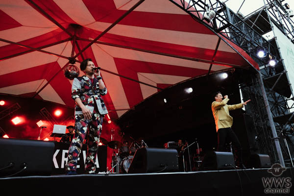 【ライブレポート】KREVAが野外フェス「人間交差点2019」にが登場。「俺の好きなタイプのフェス」でベスト的セトリを展開。