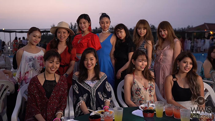 【動画】島袋聖南、黒木ひかりらがナイトプールで“令和初”の夏を先取り！