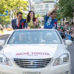 SKE48・松井珠理奈、総選挙公約実現！愛知県の大村県知事、河村市長と共に名古屋市内をパレード！