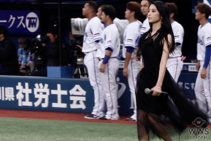 【動画】E-girls / Happiness・川本璃が人生初の国歌独唱で美声を響かせる！