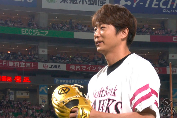 【動画】 EXILE・黒木啓司が２年ぶりに始球式に登場！ 「令和でも投げれて嬉しい。メンディは意識してない(笑)」