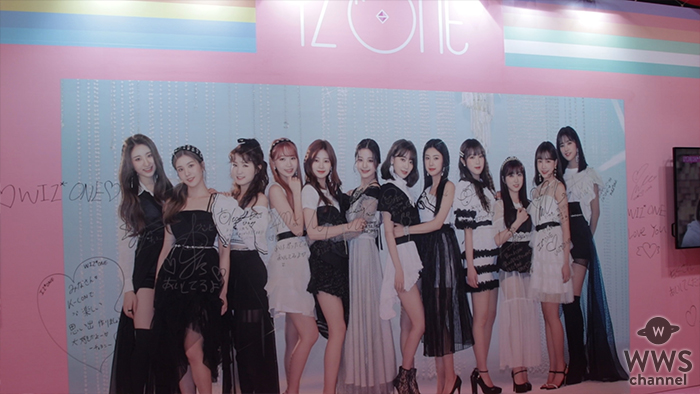 【動画】KCON 2019のIZ*ONEブースにメンバーの巨大パネルが登場！＜KCON 2019 JAPAN＞