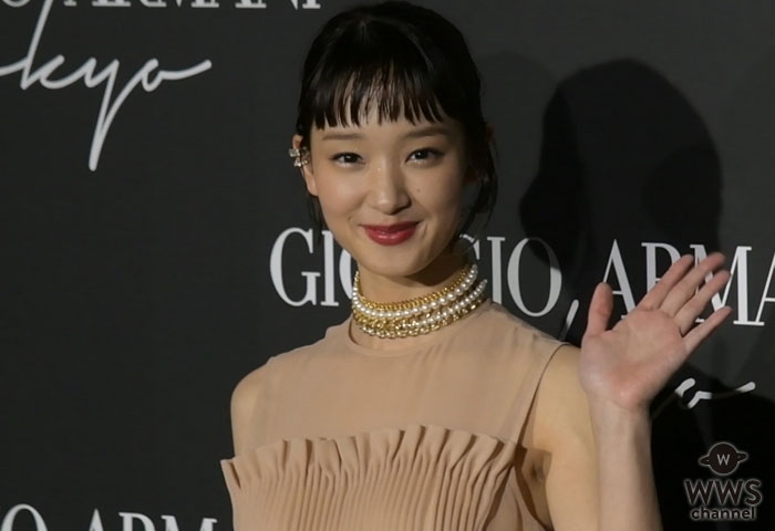 【動画】剛力彩芽がアルマーニ「クルーズコレクション」に来場！