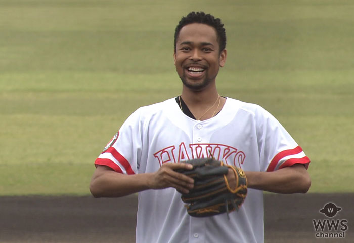 【動画】EXILE・NESMITHが地元で初の始球式に挑む！