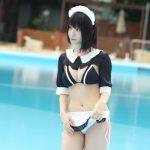 【写真特集】人気コスプレイヤー・伊織もえが『ビジュアルクイーン撮影会 in としまえん2019』に水着で登場！！