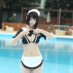 【写真特集】人気コスプレイヤー・伊織もえが『ビジュアルクイーン撮影会 in としまえん2019』に水着で登場！！