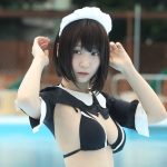 【写真特集】人気コスプレイヤー・伊織もえが『ビジュアルクイーン撮影会 in としまえん2019』に水着で登場！！