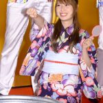 SKE48・高柳明音が浴衣姿で初めての金魚すくいにチャレンジ！『2019 大江戸温泉金魚物語』お披露目セレモニーに登場！