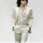 X JAPAN ToshI、オールホワイトの衣装で新企画予告？「またまた何かが始まるゼ!?」