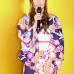 SKE48・高柳明音が浴衣姿で初めての金魚すくいにチャレンジ！『2019 大江戸温泉金魚物語』お披露目セレモニーに登場！