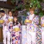 SKE48・高柳明音が浴衣姿で初めての金魚すくいにチャレンジ！『2019 大江戸温泉金魚物語』お披露目セレモニーに登場！