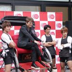 【動画】現役俥夫ユニット・東京力車、メジャーデビューに哀川翔が駆けつける！