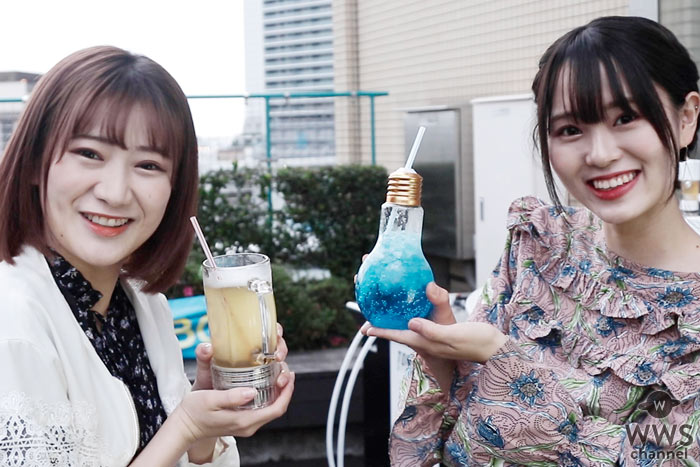 【動画】caho、名波まきが横浜ビアガーデンで人生初の可愛すぎる食レポ【PART1】夜景が見える「YOKOHAMA NIGHT MARKET」がオススメ！