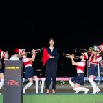 モデルのマギーがTCKに来場！新照明演出「LIGHTNING RUN　～光のレース、いざ発走～」点灯式を開催！