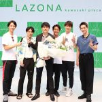 青柳翔、1stアルバム発売記念フリーライブを開催！劇団EXILEメンバーのサプライズ登場で会場に大歓声！！