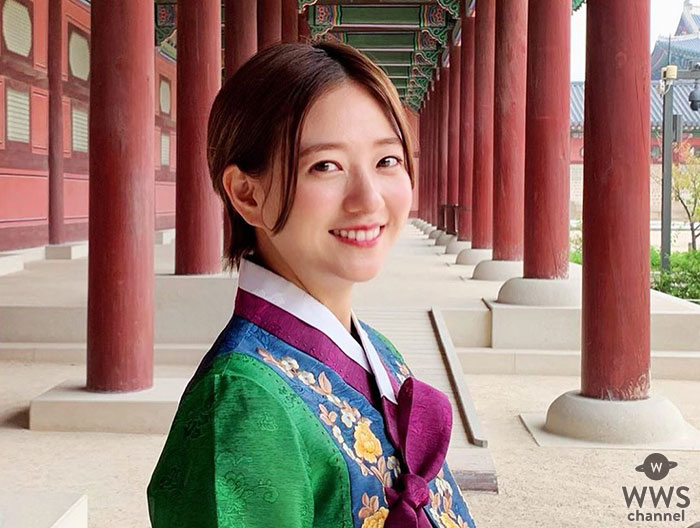 伊藤千晃、チマチョゴリ姿にファン大喜び！