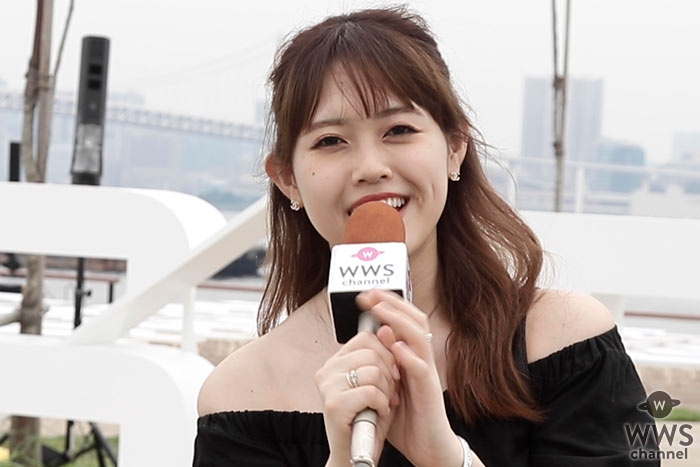 木植里奈、真輝ひかる( GROOVY)が横浜港大さん橋でアメックス花火フェス