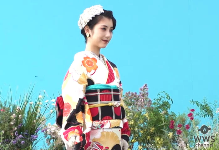 浜辺美波が出演「京都きもの友禅」新CMのメイキングが公開