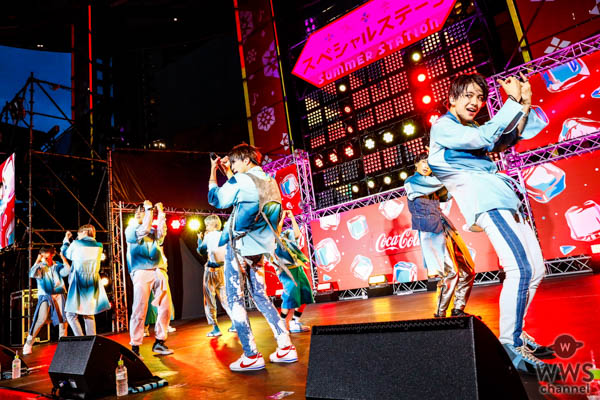 SUPER★DRAGON、「コカ・コーラ SUMMER STATION 音楽ライブ」に出演！！