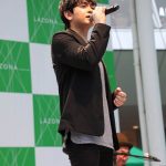 青柳翔、1stアルバム発売記念フリーライブを開催！劇団EXILEメンバーのサプライズ登場で会場に大歓声！！