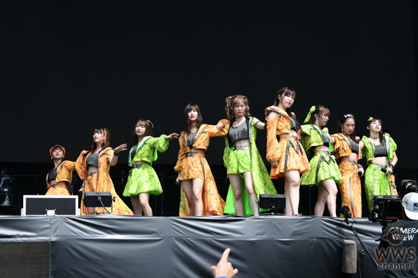 【ライブレポート】モーニング娘。'19がGRASS STAGEで名曲ぞろいの圧巻のステージを見せる！小田さくら、復帰ステージで元気一杯パフォーマンスも！ 〈ROCK IN JAPAN FESTIVAL 2019〉