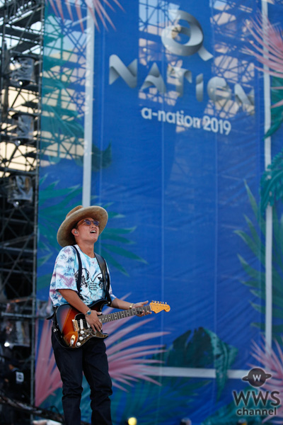 平井 大が「a-nation 2019」大阪公演に出演！奏でるギターでオーディエンスと一つに ＜a-nation 2019＞
