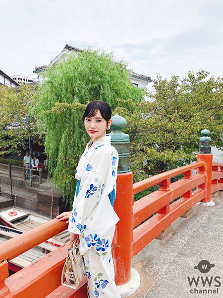 元HKT48兒玉遥、今夏初浴衣に「可憐」